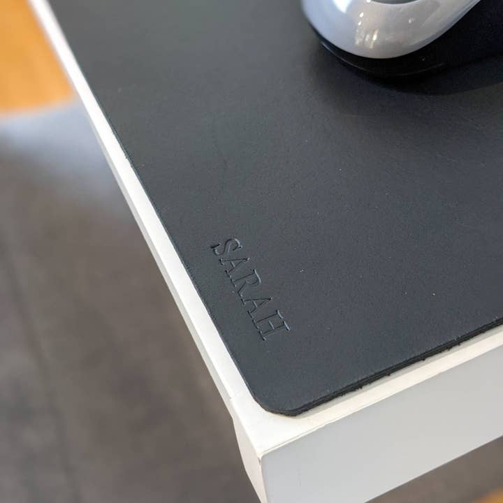 Integral Leather - Wholesale Mousepad/trackpad - Personalised Leather Mouse Pad | Bench Blotter Keyboard Mat Desk Pad6