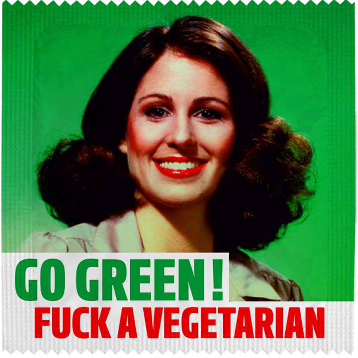 CALLVIN - Wholesale Gag Gift/Novelty Gift - Go Green! Fuck A Vegetarian1