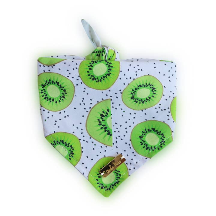 Bandana pour chien Kiwi Kiwi pour la vente par Chelo Pals