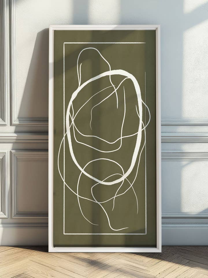 FLOWING HARMONY, , oeuvre sur toile imprimée pour la vente par Oleka Canvas