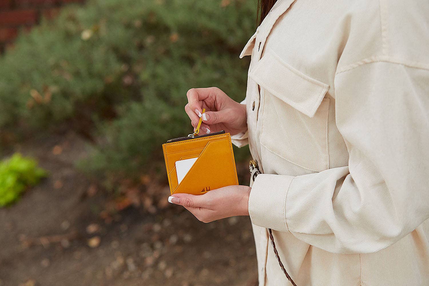 Unofuku - Wholesale Wallet - Men's - Italian Leather Small Billfold| 100% Vegetable Tanned2