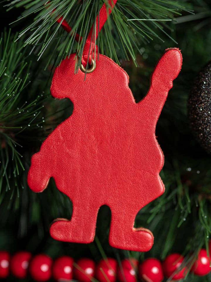 Julemanden | Læder Ornament for engroshandel hos Leather Ornaments