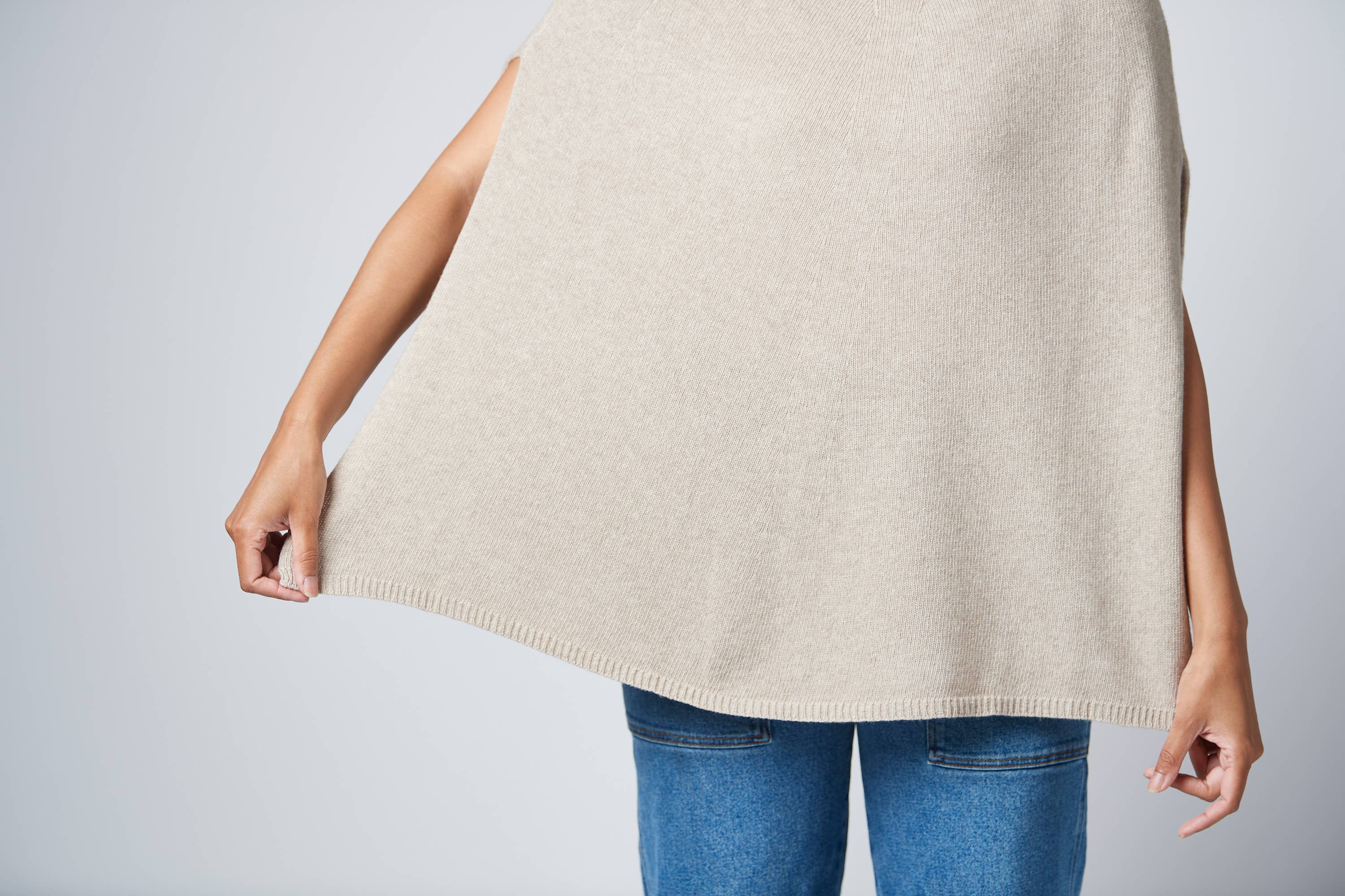 Margolis Pineo Italia - Wholesale Poncho - Women's - PORTOFINO 'SWING' PONCHO - RESTOCKED and RELAXED 26