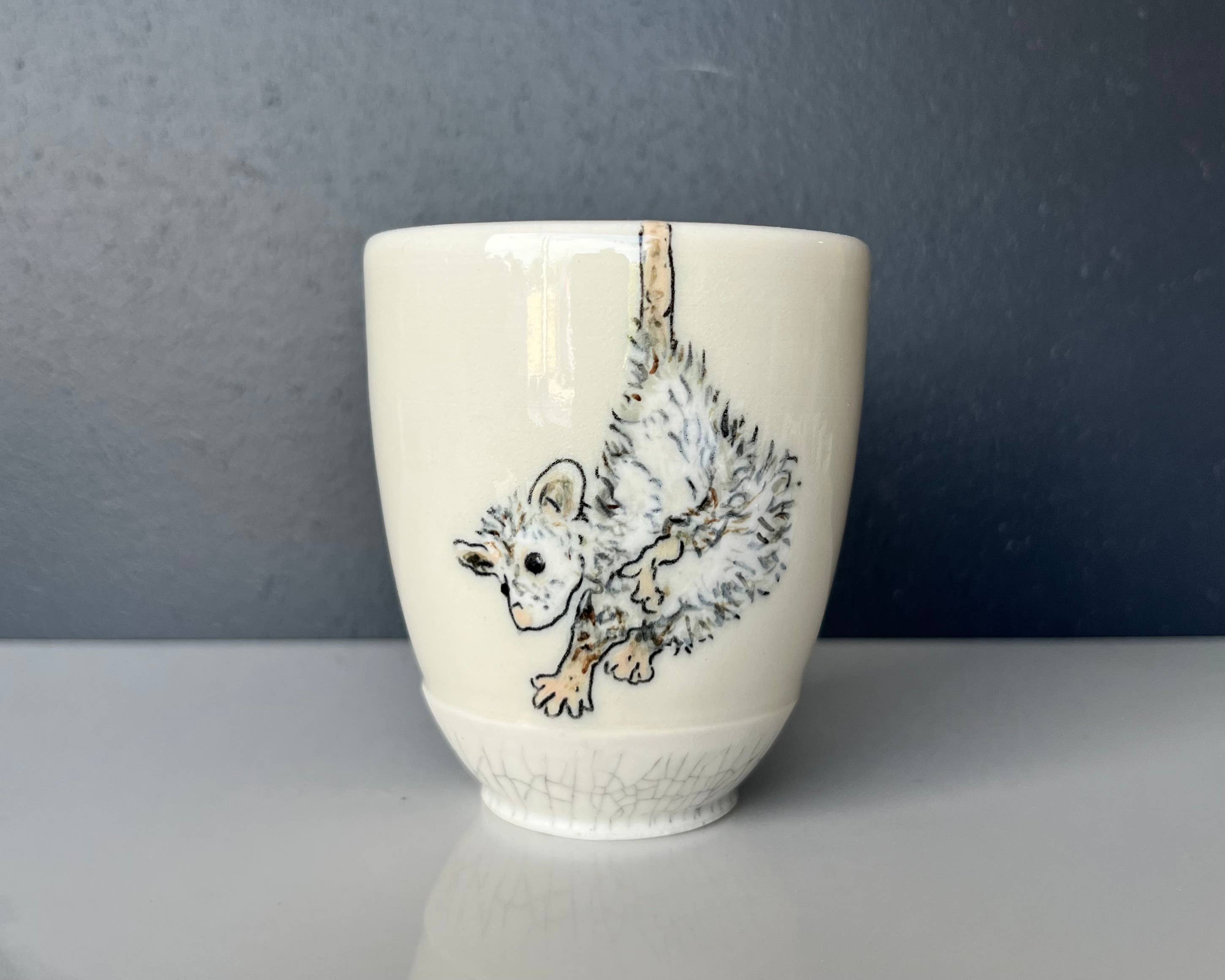 Lucy Nilan Studios - Wholesale Drinking Glass/Cup - Possum Tumblers6