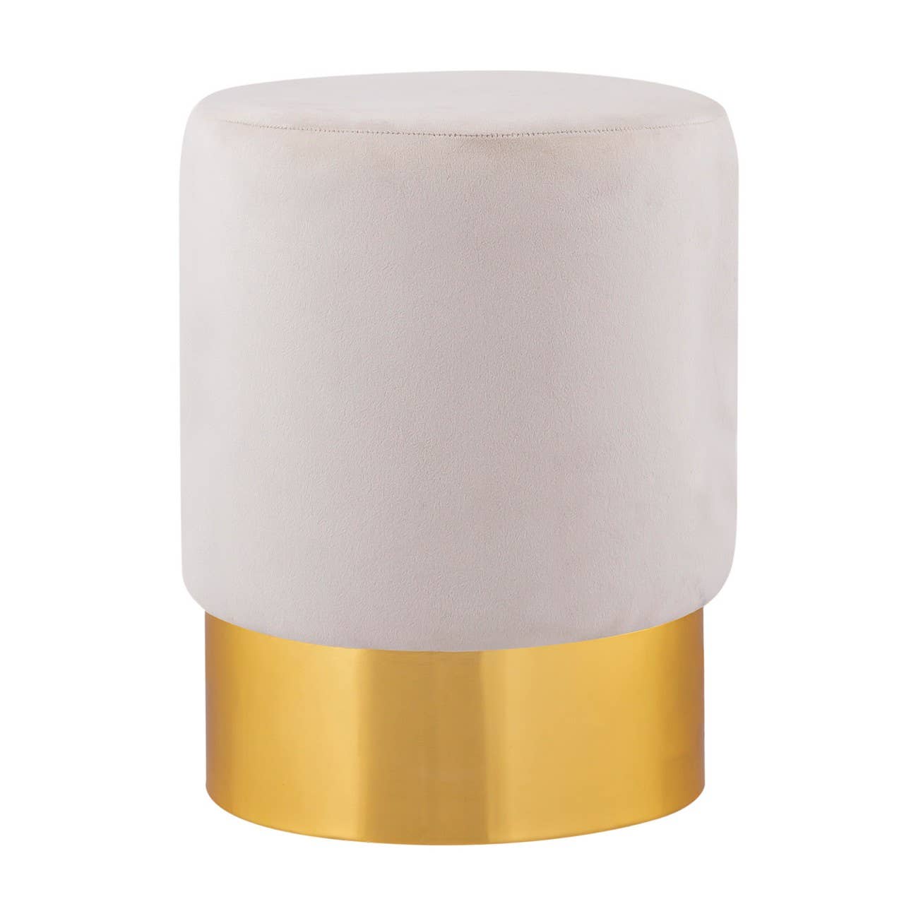 Voglrieder - Wholesale Pouf - Velvet stool 2nd choice velvet pouf, diameter 31 cm, height 43 cm26
