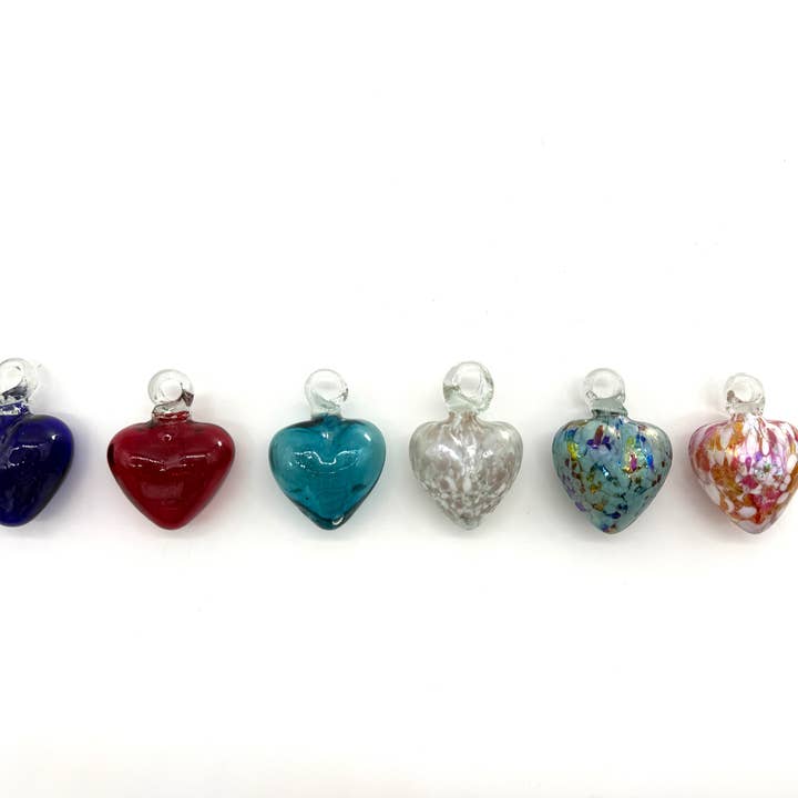 Glass Heart Ornaments for wholesale by Chisme Lifestyle