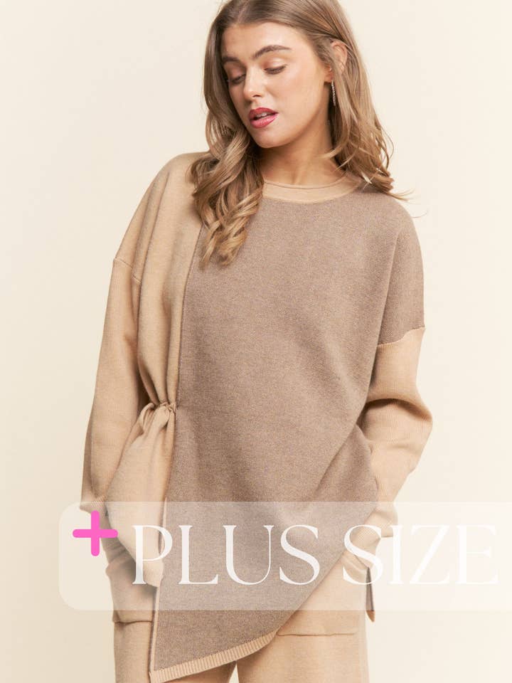 J.NNA - Wholesale Top & Pant Set (NOT Loungewear) - Women's - Soft Knit 2PC Set Long Sleeve Top & Bottoms S-L/1X-3X6