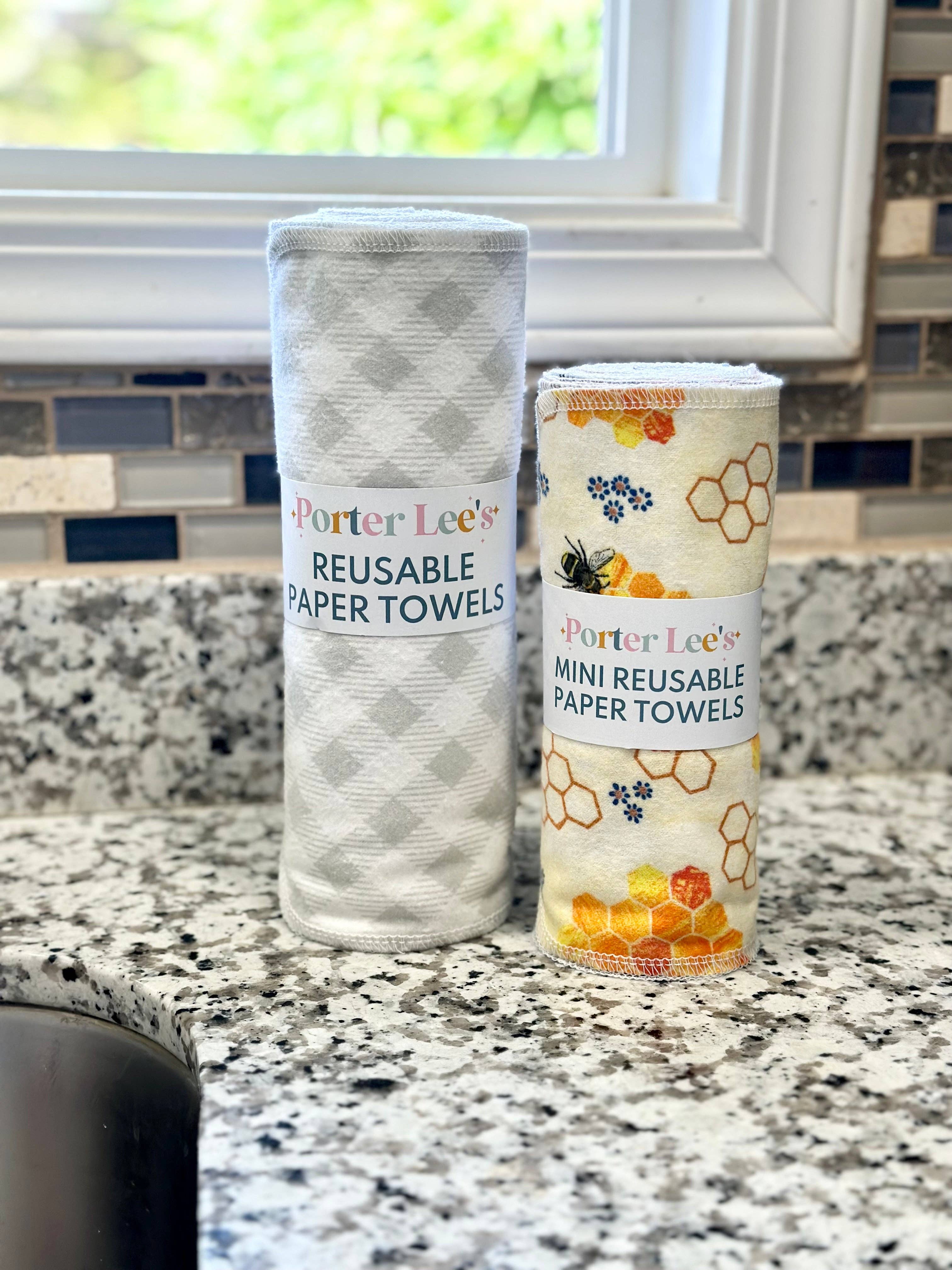 Porter Lee's - Wholesale Paper Towels - Mini Reusable Paper Towels3