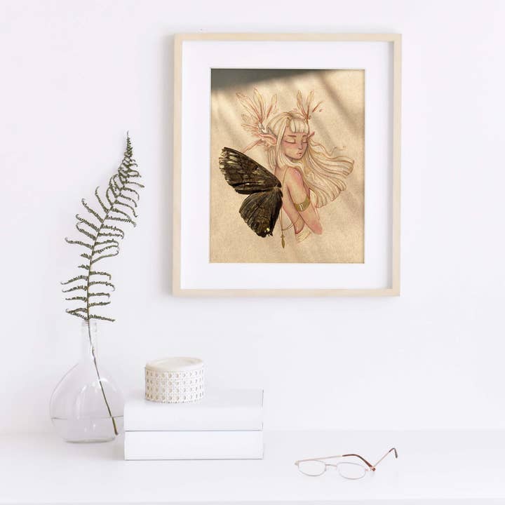 Anise Designs - Venta al por mayor Ilustración - Golden Hour - Lámina artística1