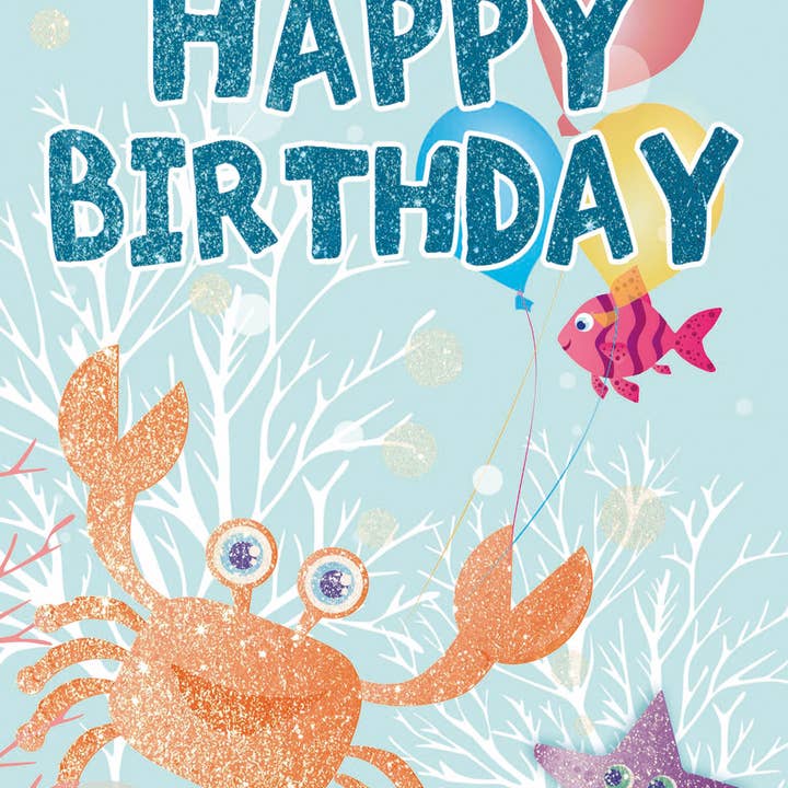 Cardooo - Tarjeta de cumpleaños de actividad - Under the Sea para venta al por mayor de Boston International