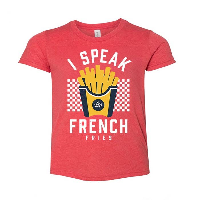 I Speak French Fries Tee 🍟 for wholesale by Ledger Nash