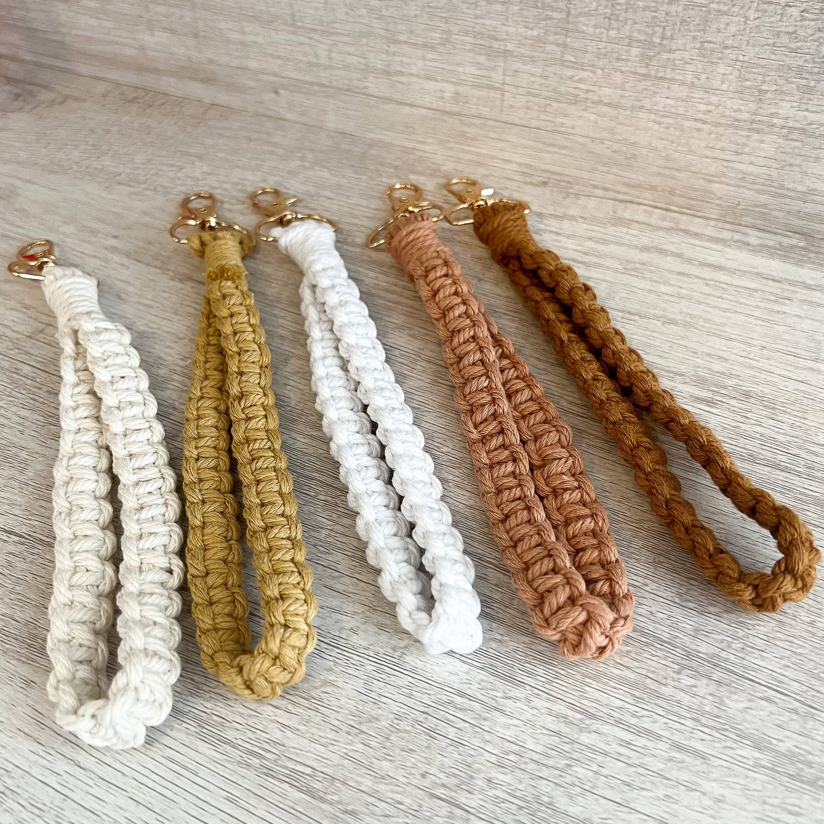 Sweettine Wholesale - Wholesale Keychain - Women's - Macrame Box Wristlet Key Chain5