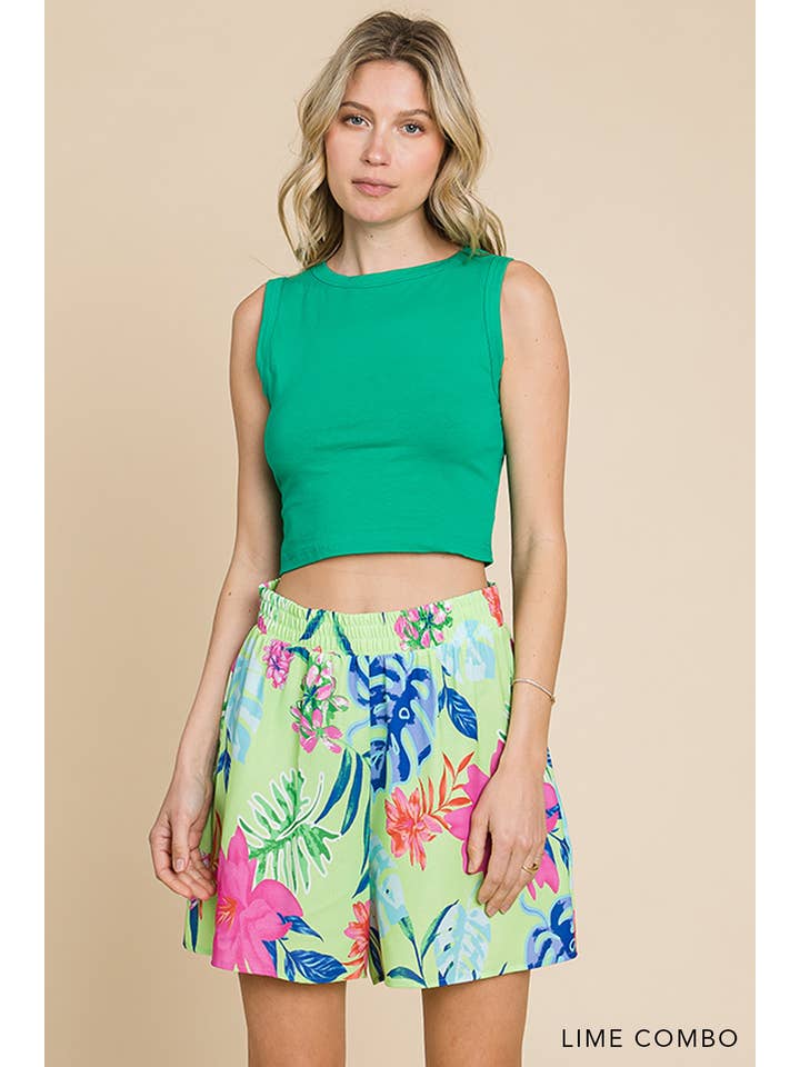 Cotton Bleu - Wholesale Shorts - Women's - 30185W - Bohemian Style Women's Air Flow Print Shorts19