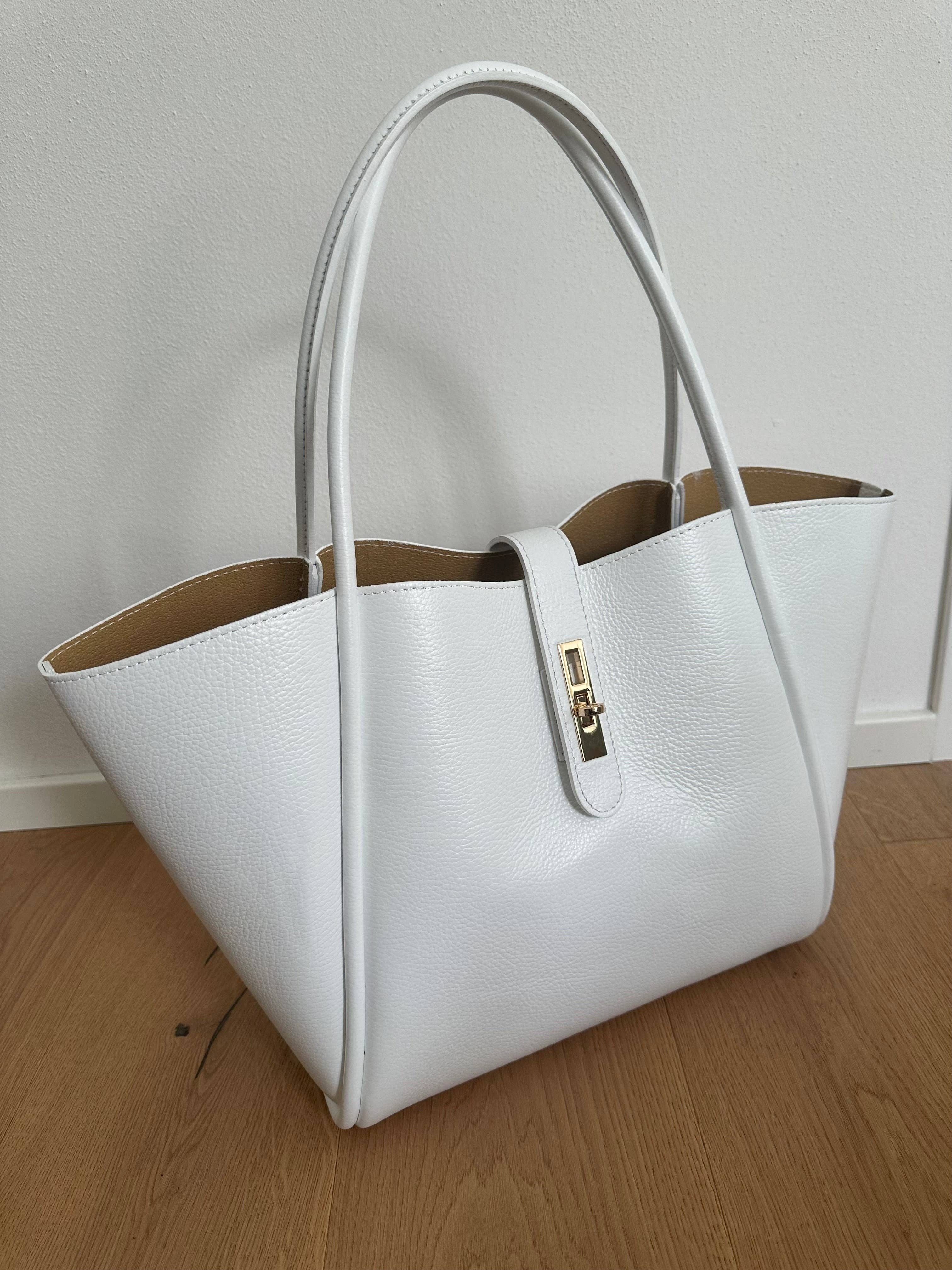 Zhade – Engroshandel Skuldertaske – til kvinder – LUCY stor taske i ægte hamret læder1