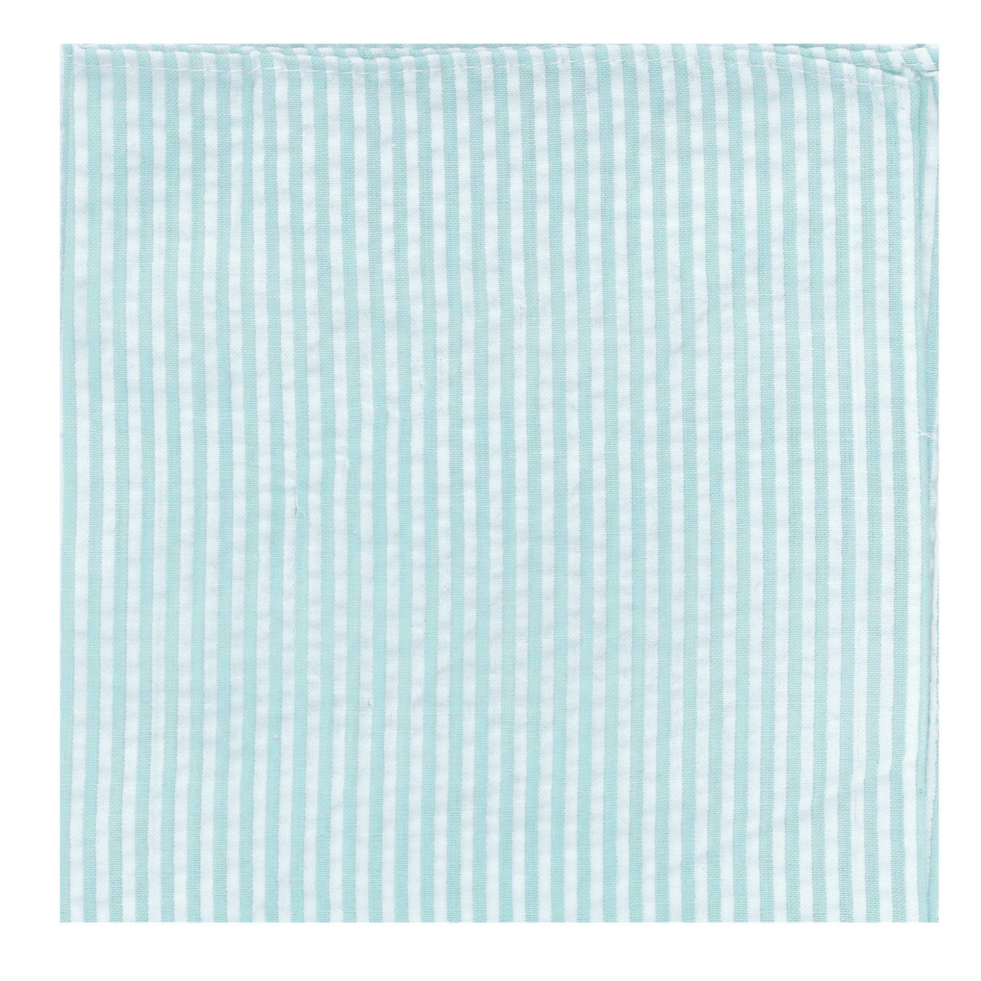 Jacob Alexander - Vente Mouchoir de poche – homme - Pochette rayée en seersucker pour homme9