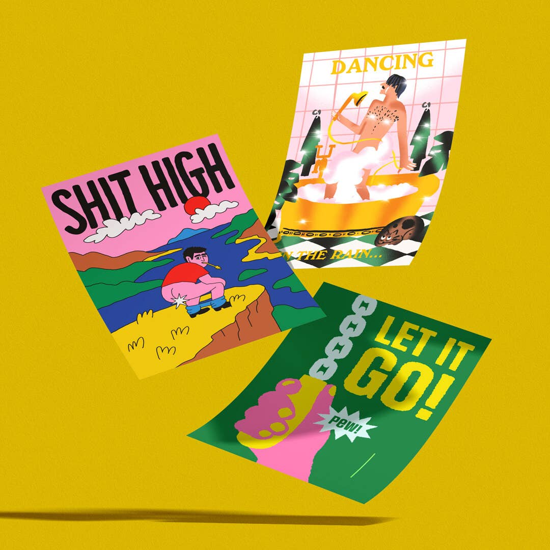 Redy. - Wholesale Poster - Let It Go! Poster - Toilet (30x40cm & 50x70cm)5