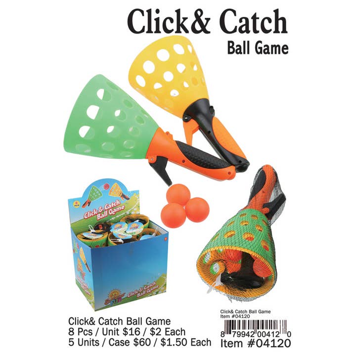 Puka Creations - Wholesale Classic Toy - Kids - Click and Catch Game