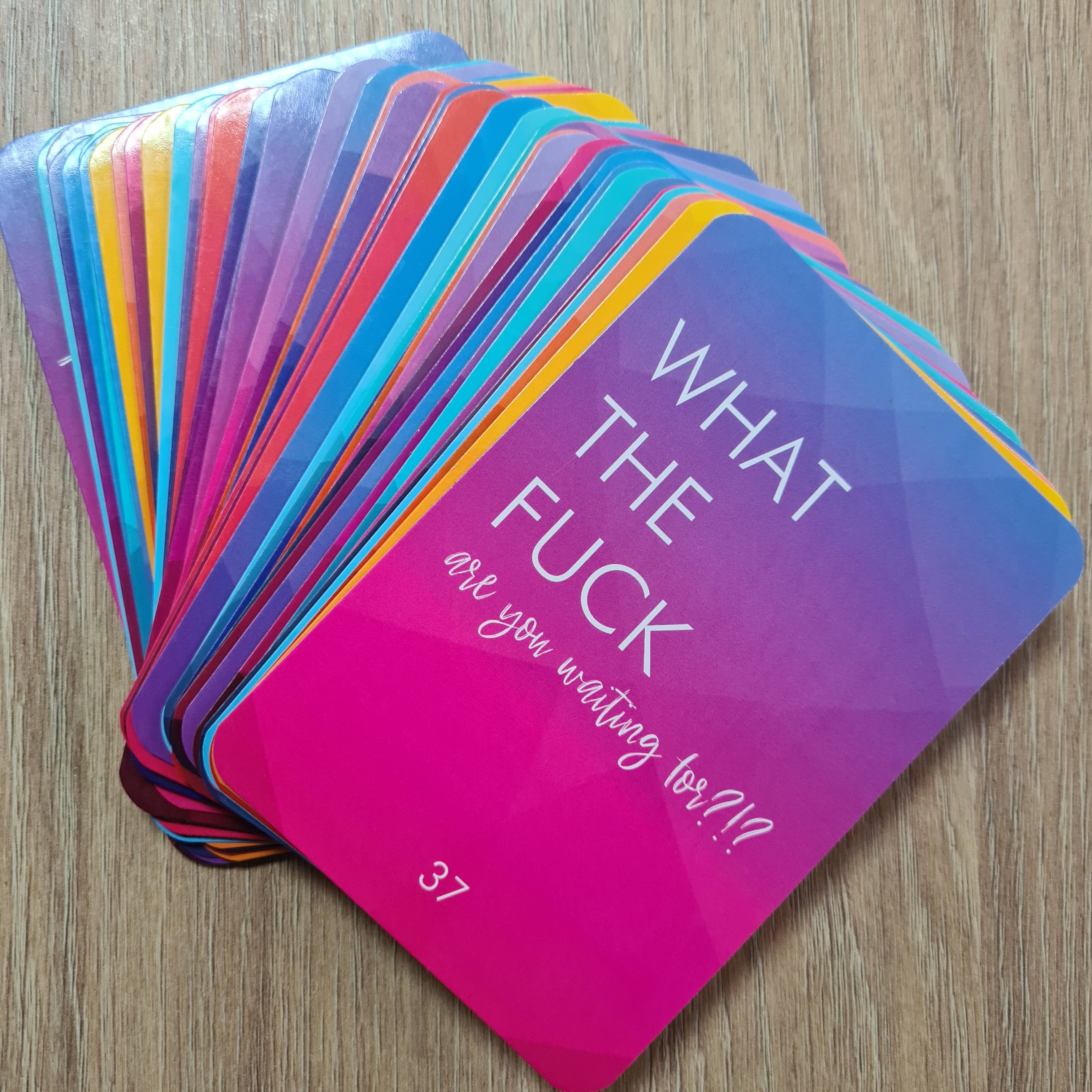 Lyndy Jewell - Vente Cartes de tarot - The Fucking Honest Oracle Cards2