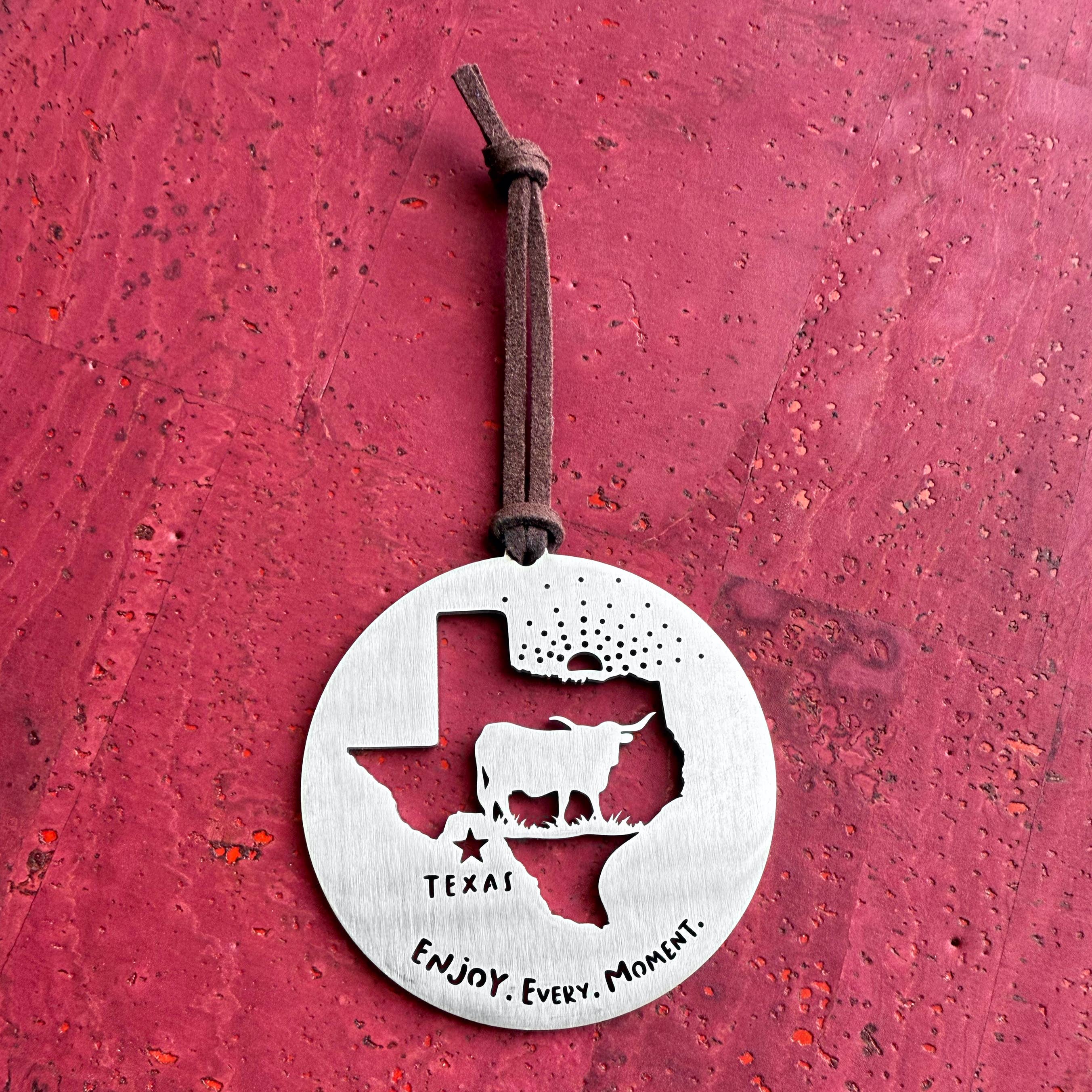 Close 2 UR Heart - Wholesale Ornament - Texas Longhorn Ornament Keepsake0