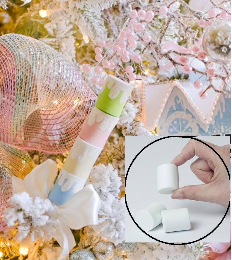 Factory Direct Craft - Vente Matériels de bricolage - Faux guimauves en mousse (paquet de 15)1