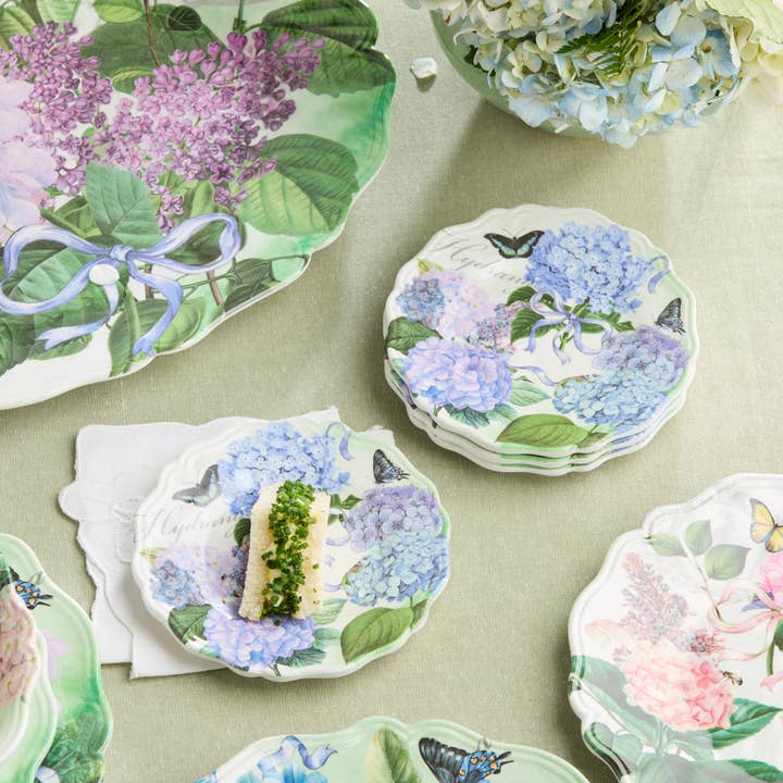 Garden Path Melamine Set of 4 6in Canape Plates for wholesale by Certified International