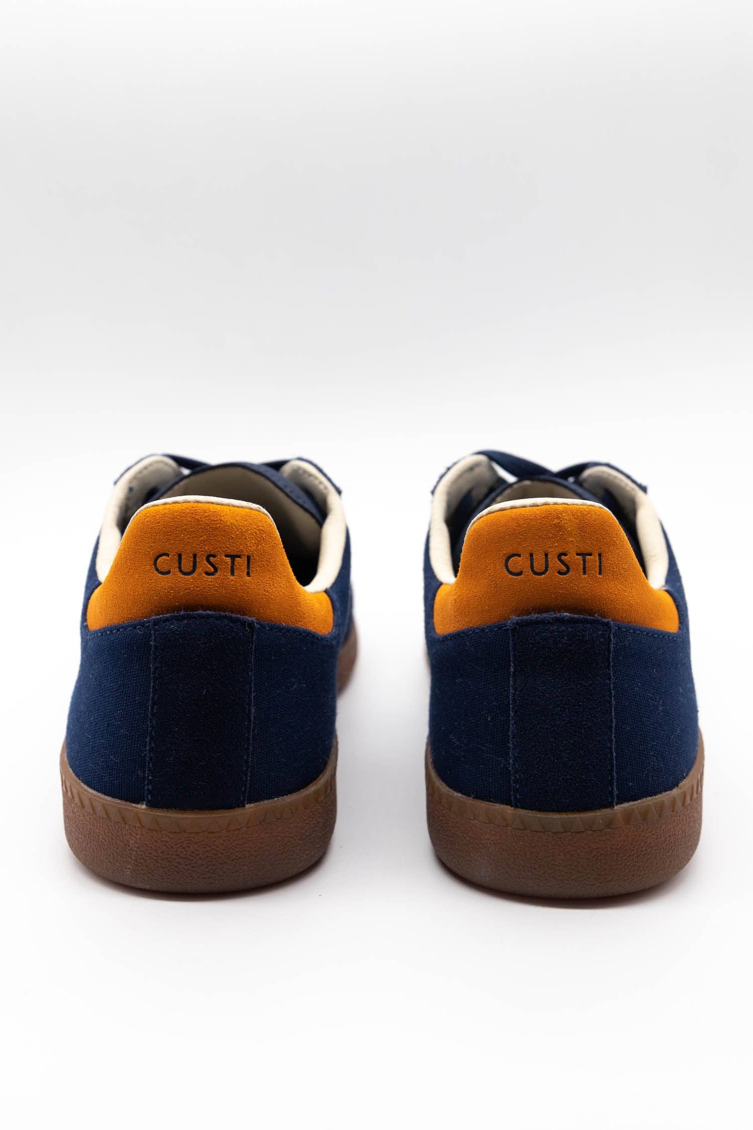 Custi Mikelo: Men's Clothing & Christmas Gifts - Vendita all'ingrosso Sneakers di tendenza - Uomo - Sneaker casual in suede blu navy6