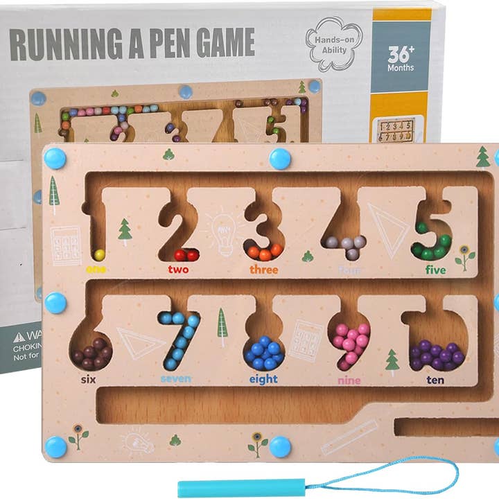 VIGOR - Wholesale Toy Car/Truck - Kids - Maze Educational Game Color Number Montessori Education5