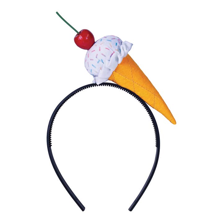 Ice Cream Cone Headband, OSFM for wholesale by Beistle