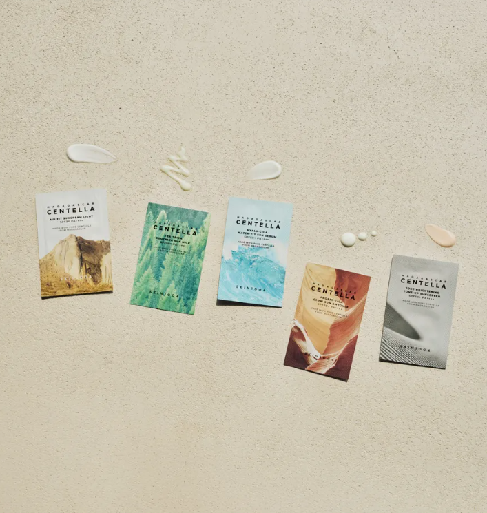 Best Beauty Group - Vente Crèmes solaires - SKIN 1004 Kit d'Essai Solaire Échantillon de Sachet de Crème Solaire SPF2