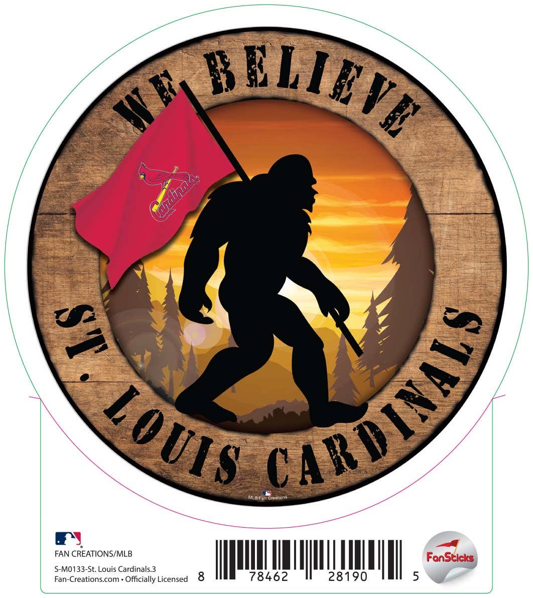 Fan Creations - Wholesale Sticker - St Louis Cardinals-MLB - 3inch Decal0