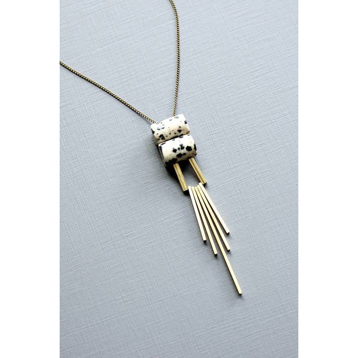 David Aubrey Jewelry - Wholesale Pendant/Charm Necklace - LEX119 Dalmatian pendant necklace