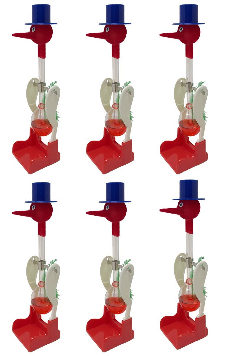 NOVELTIES WHOLESALE INC - Wholesale Classic Toy - Kids - Drinking Bird-Sippy Bird -Perpetual Motion Science Desk Top7