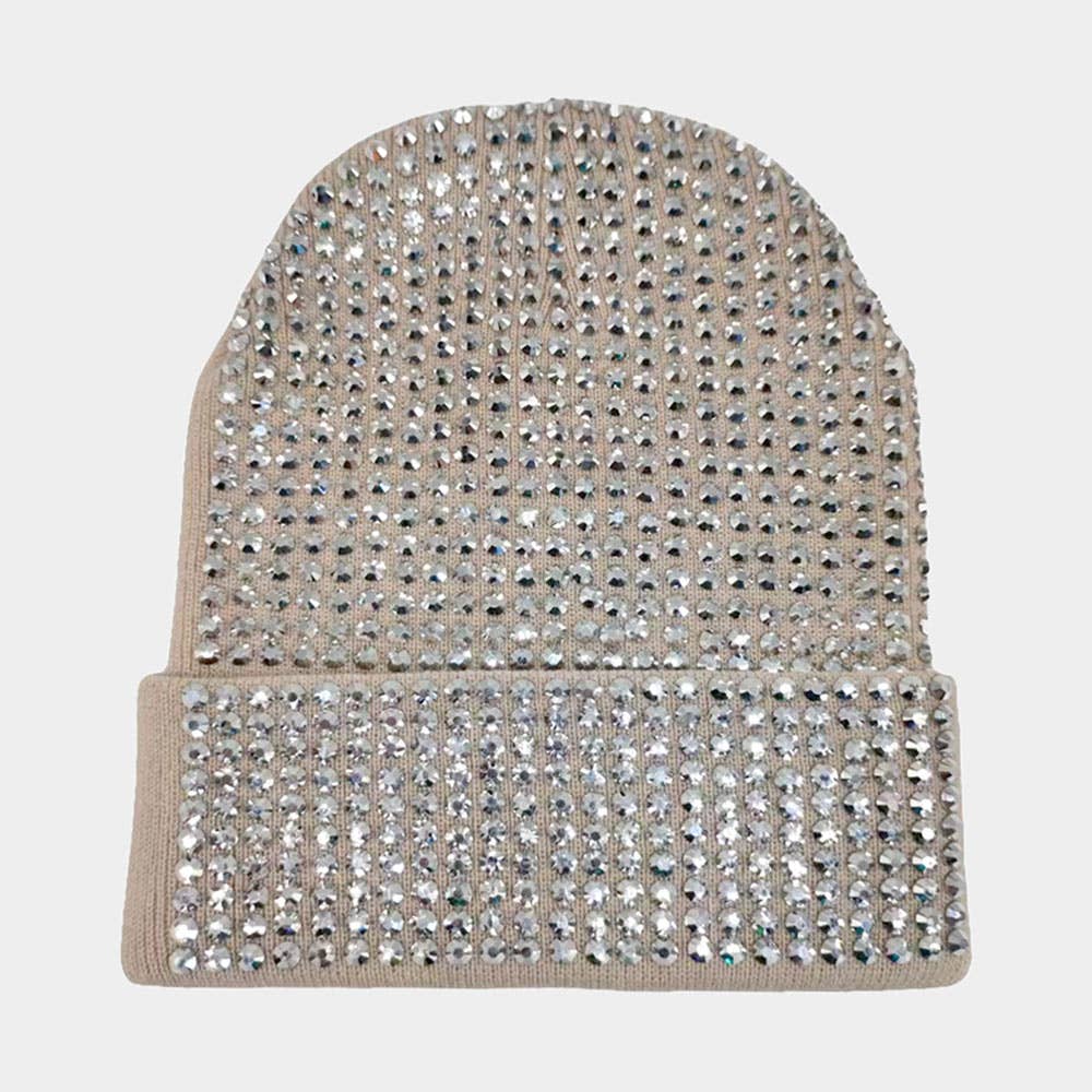 Sensibling Corp. - Venta al por mayor Gorro de lana - Mujer - Gorro de punto liso con tachuelas2