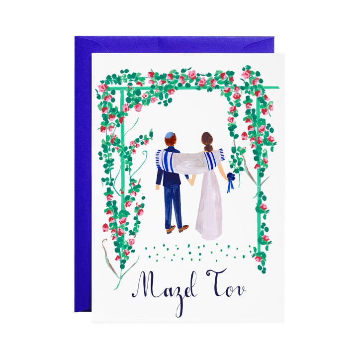 Mr. Boddington's Studio - Wholesale Love Card - Meet You Under the Hoopa - Wedding Greeting Card