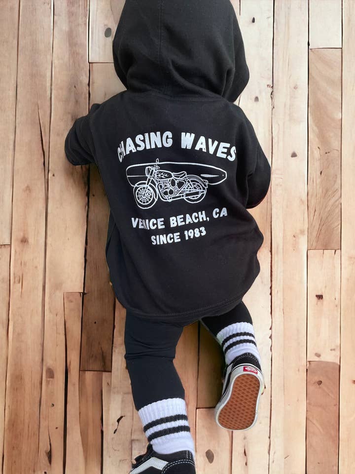 Chasing Waves sweatshirt for wholesale by Wild Stone Co