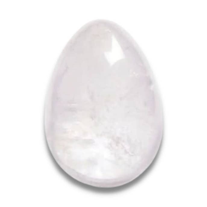 Rock Crystal Yoni Ägg för wholesale av KARMA YOGA SHOP