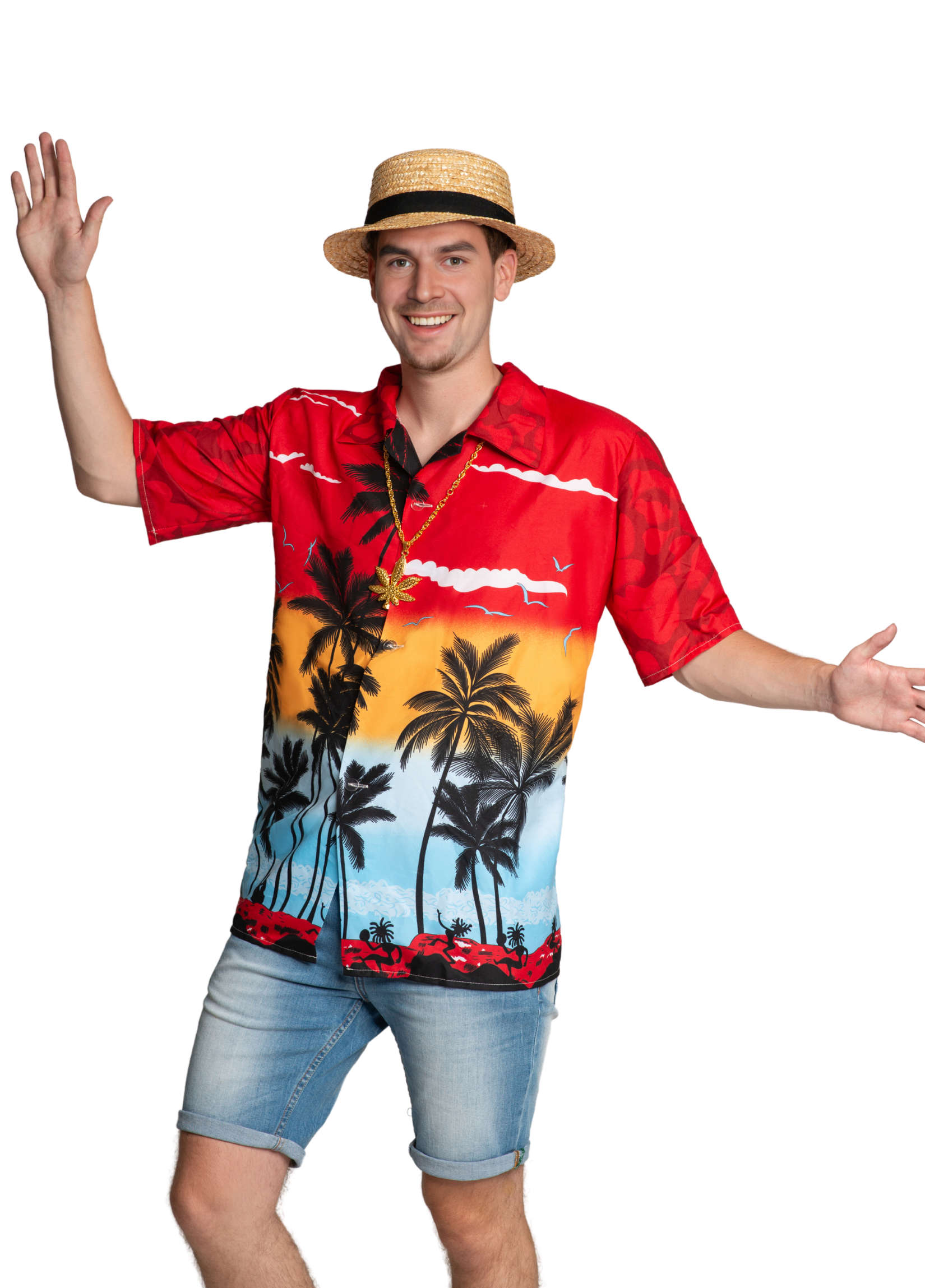 Partychimp - Wholesale Button Down Shirt - Men's - Hawaii Shirt Paradise4