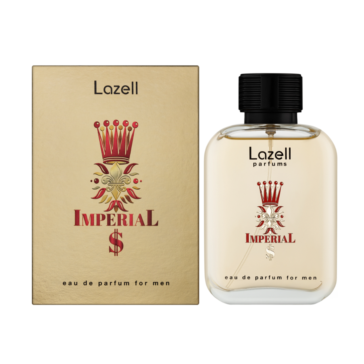 Daspar - Wholesale Perfume/Eau de Toilette - LAZELL $ IMPERIAL FOR MEN EDP 3.4 OZ 100 ML Perfume 3
