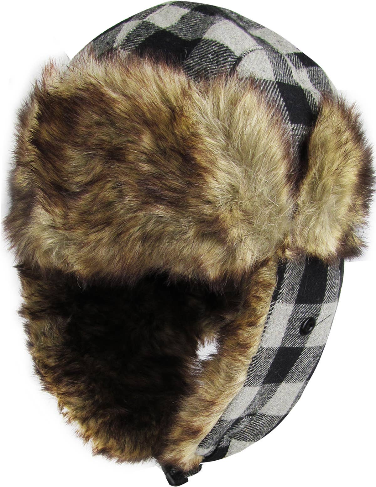 KBETHOS - Wholesale Trapper/Bomber Hat - Unisex - Buffalo Plaid Trapper0