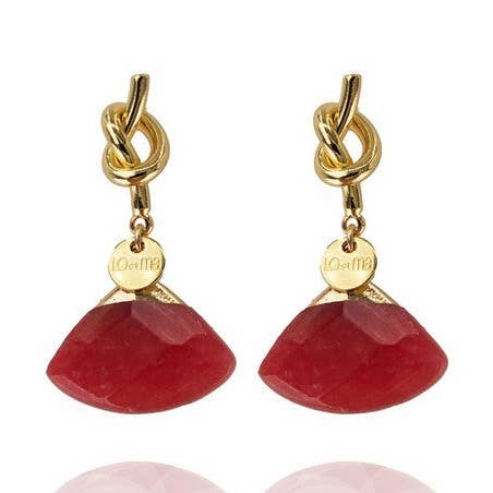 TOKYO Red 2223 women's earrings for wholesale by LOetMA