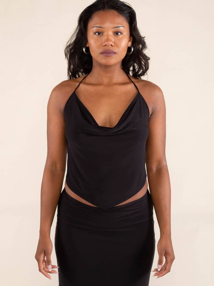 NLT - Wholesale Knit Top - Women's - Yuri Halter Top