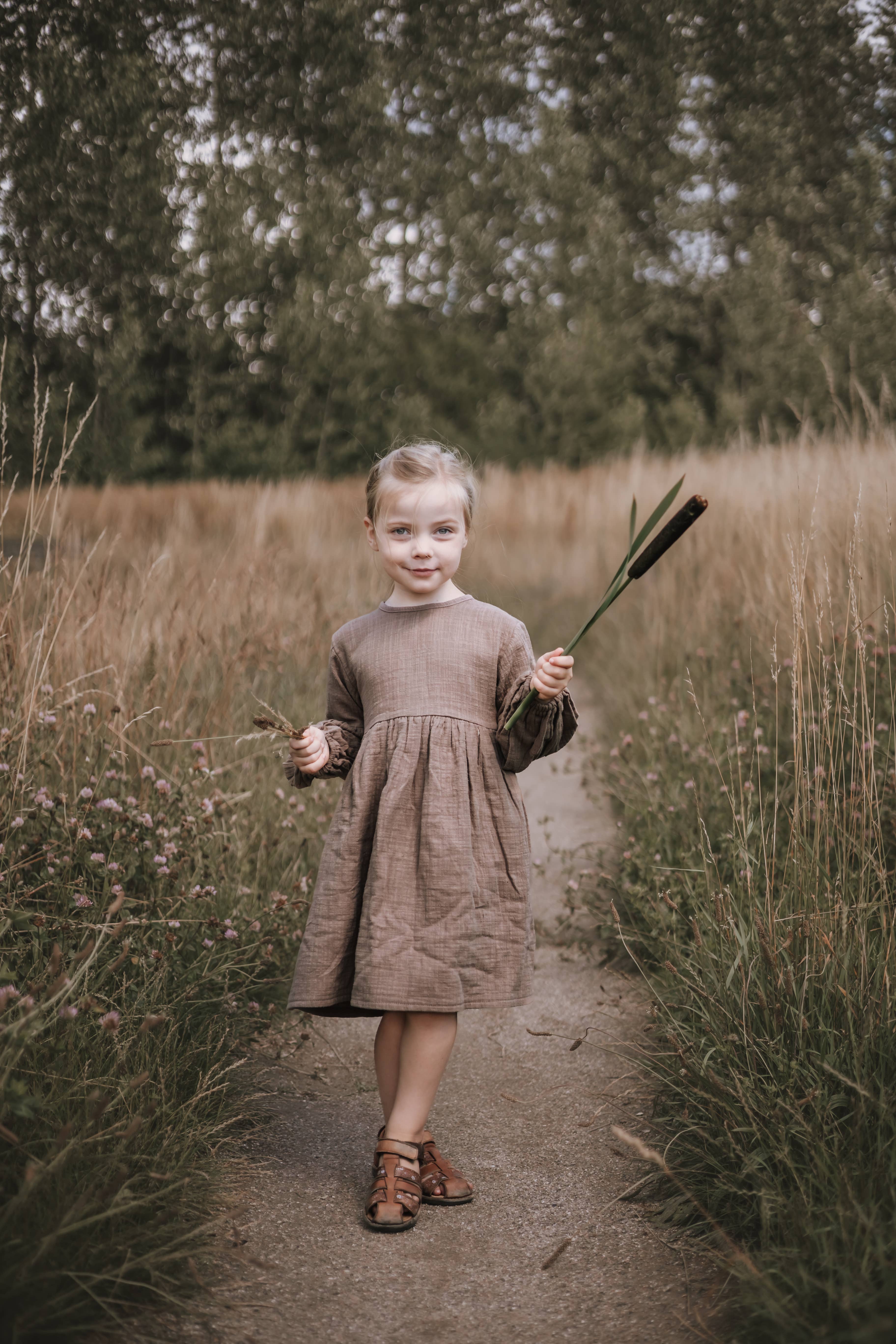 Annie & Charles - Wholesale Dress - Kids - Annie & Charles® organic cotton muslin dress NOAH6