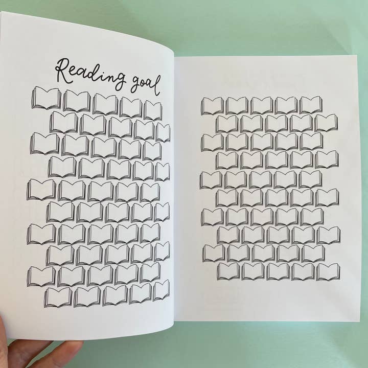 And Hope Designs - Cards, Stickers & Stationery - Wholesale Journal/Diary - Reading Journal, A5 Book Tracker, Literary Planner, Gift5