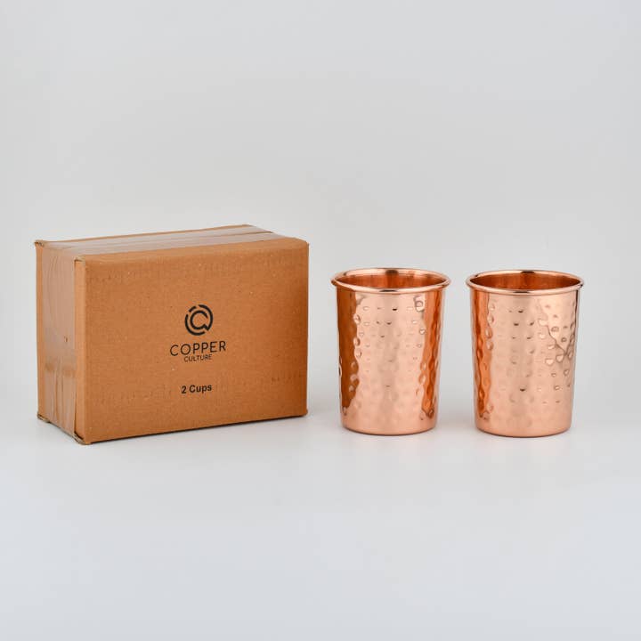 CopperCulture - Wholesale Drinking Glass/Cup - Copper Cup Set2