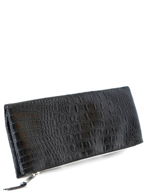 Maxi Croc Noir pour la vente par Stacy Kessler Accessories