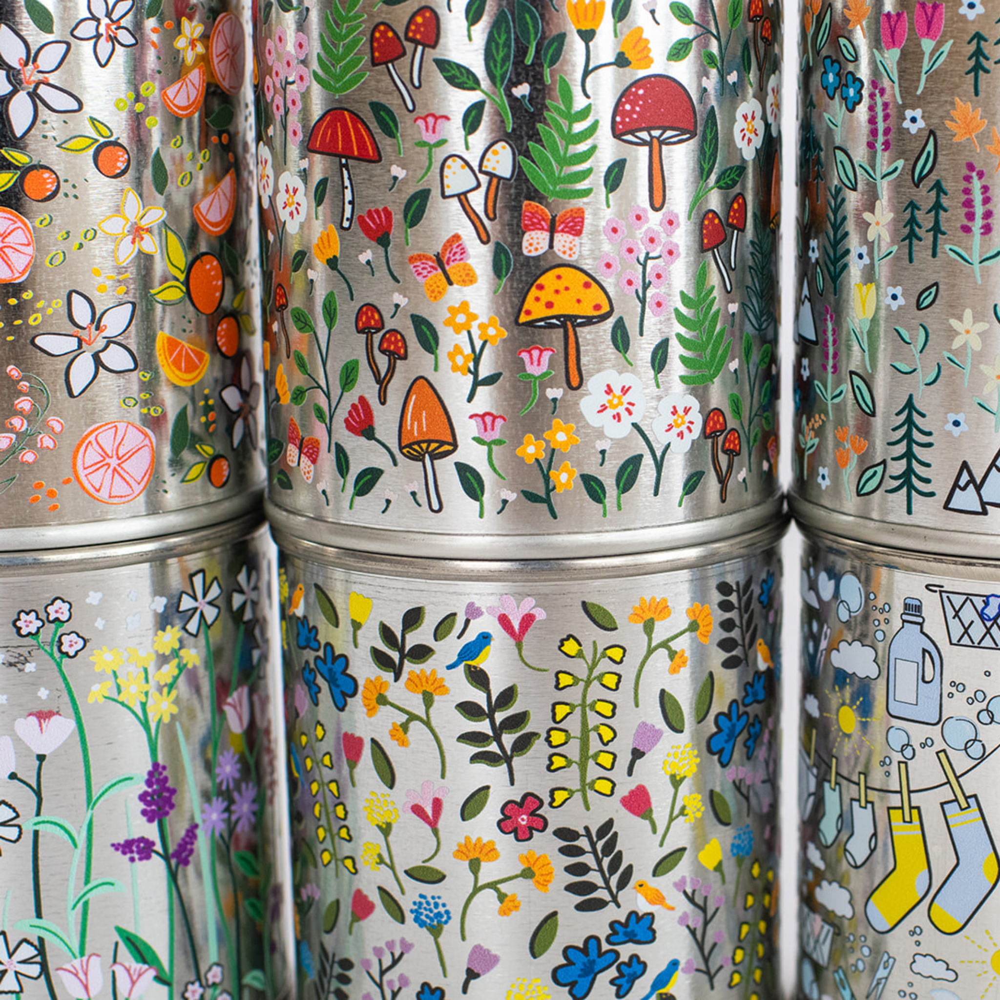 Weekday Candles - Wholesale Travel Candles - Hey Beautiful Paint Tin Candle 4