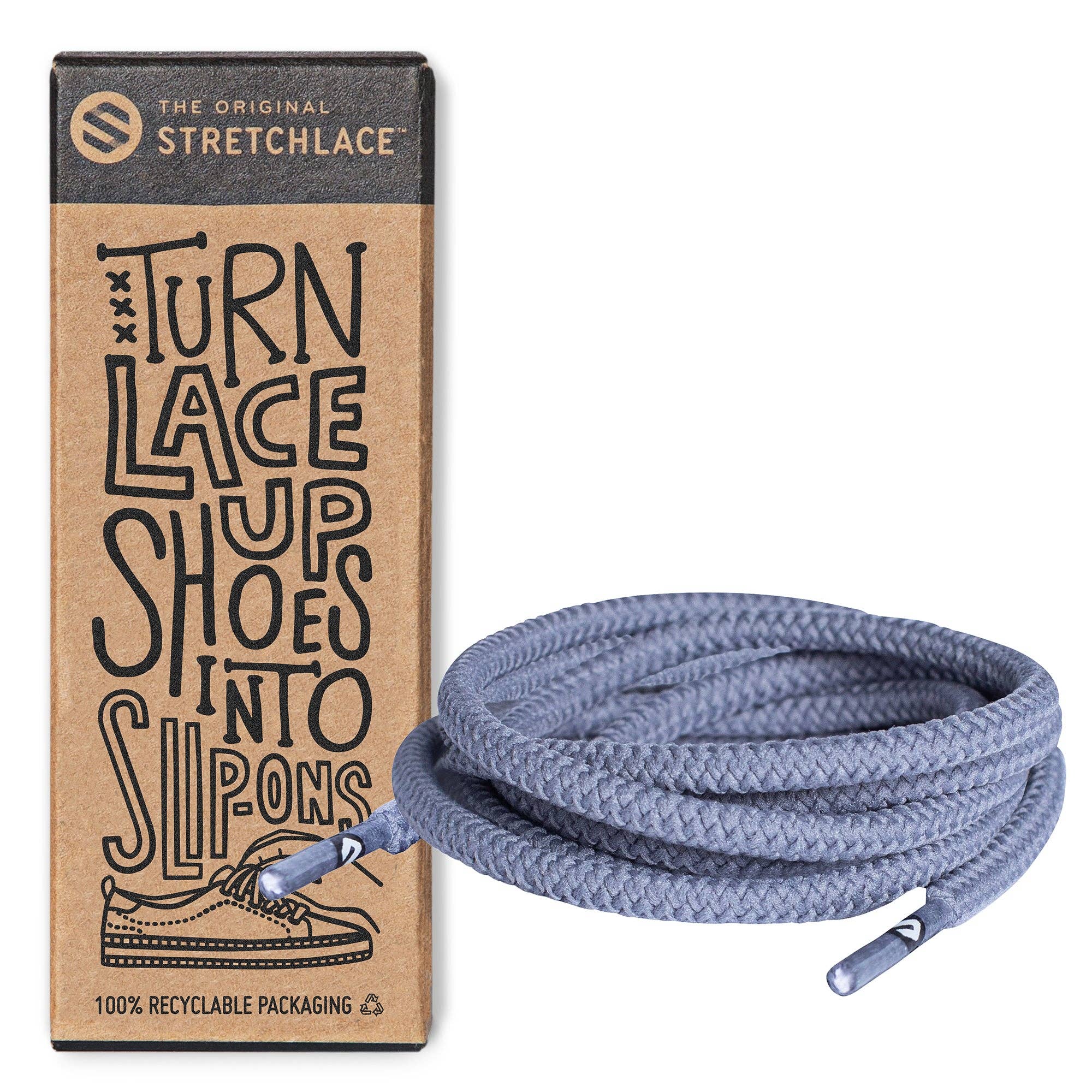 The Original Stretchlace - Wholesale Schoenveters - Uniseks - Ronde Elastische Rekbare Schoenveters21