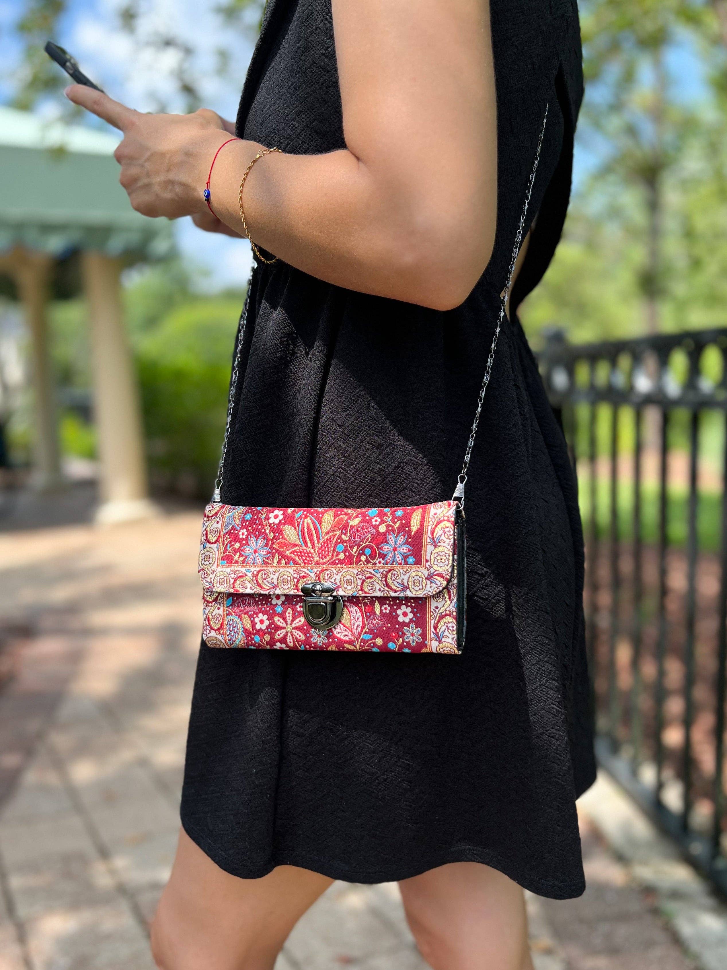 Umays Boho - Wholesale Crossbody Bag - Women's - Cute Crossbody Bag for Women, Handmade Small Bag, Vegan Smal4