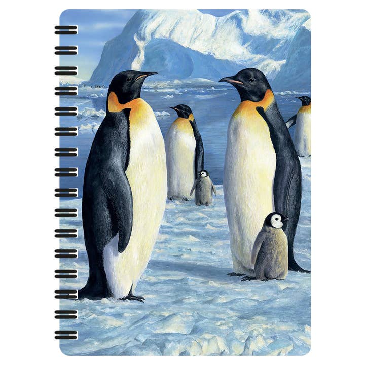 3D LiveLife 4" x 6" Jotters - Antarctic Majesty for wholesale by Deluxebase