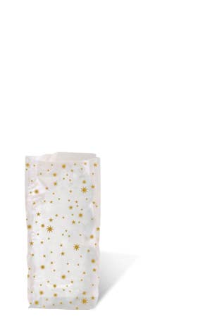 URSUS® / Buntpapierfabrik Ludwig Bähr GmbH & Co. KG - Wholesale Gift Bag - Ground gift bag “Stars” (9.5 x 16 cm)0